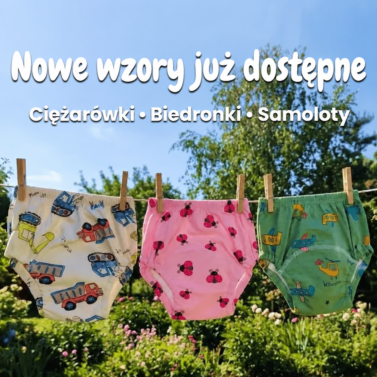 Tupilo -  majtki treningowe dla dzieci